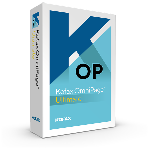 Kofax OmniPage Ultimate 19 | Vollversion | ESD