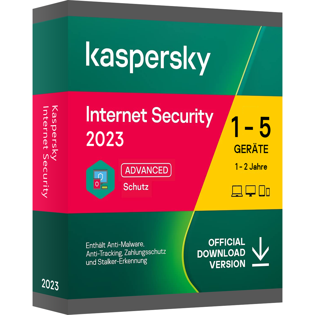 Kaspersky Internet Security1-5 Geräte