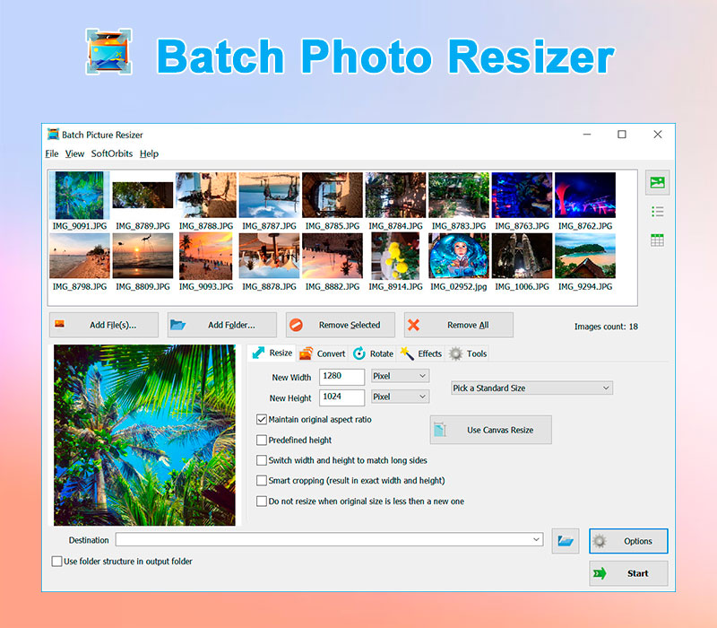 BatchPhoto Resizer PC CD Key