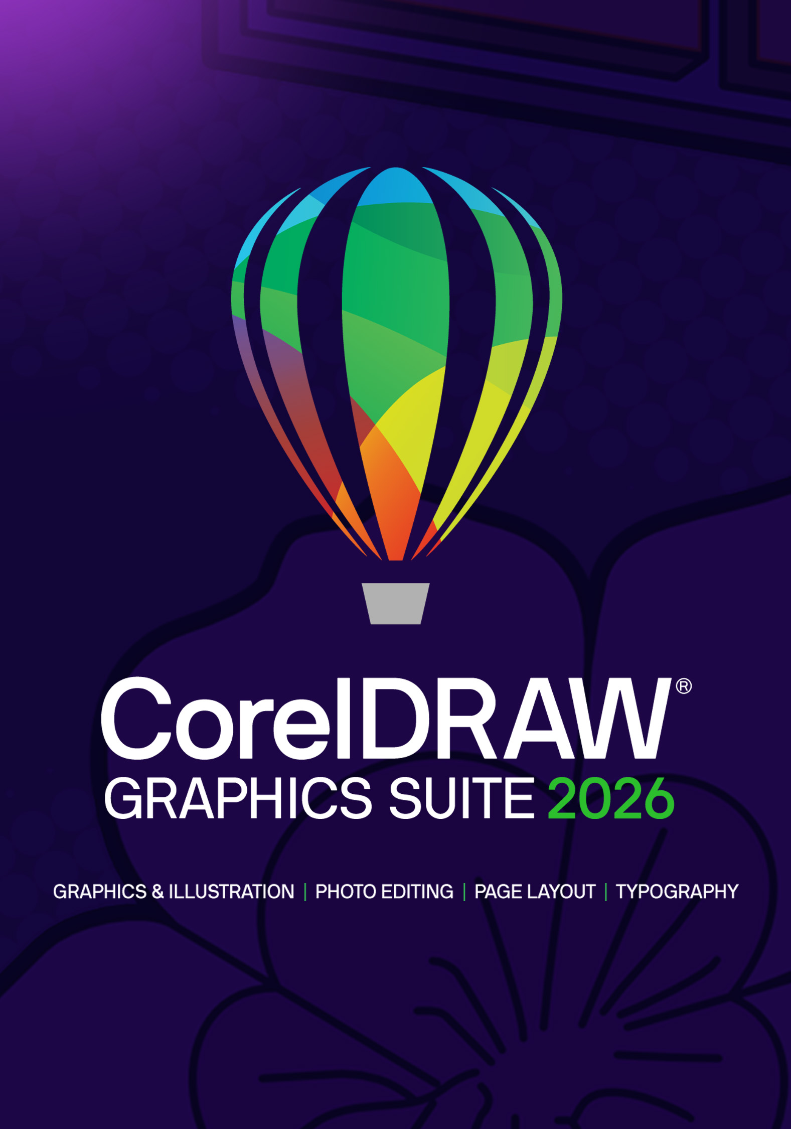  CorelDRAW Graphics Suite 2026 (PC) 1 Gerät, Dauerlizenz