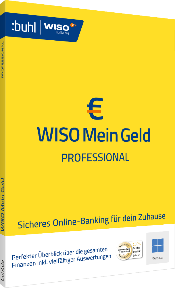 WISO Mein Geld Professional 2026 (1 PC - perpetual) ESD WISO Mein Geld Professional 2026 (1 PC - perpetual) ESD