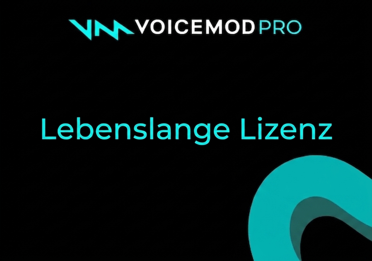 Voicemod Pro - AI Real-Time Voice Changer | Lizenz Voicemod Pro - AI Real-Time Voice Changer | Lizenz