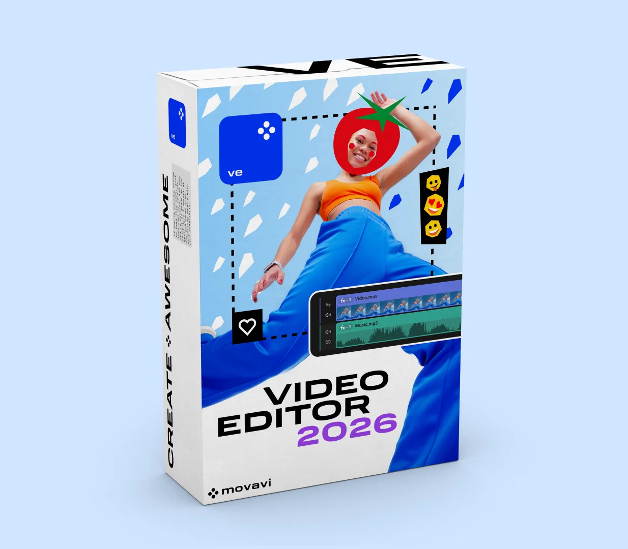 Movavi Video Editor Plus 2026 | 1 PC