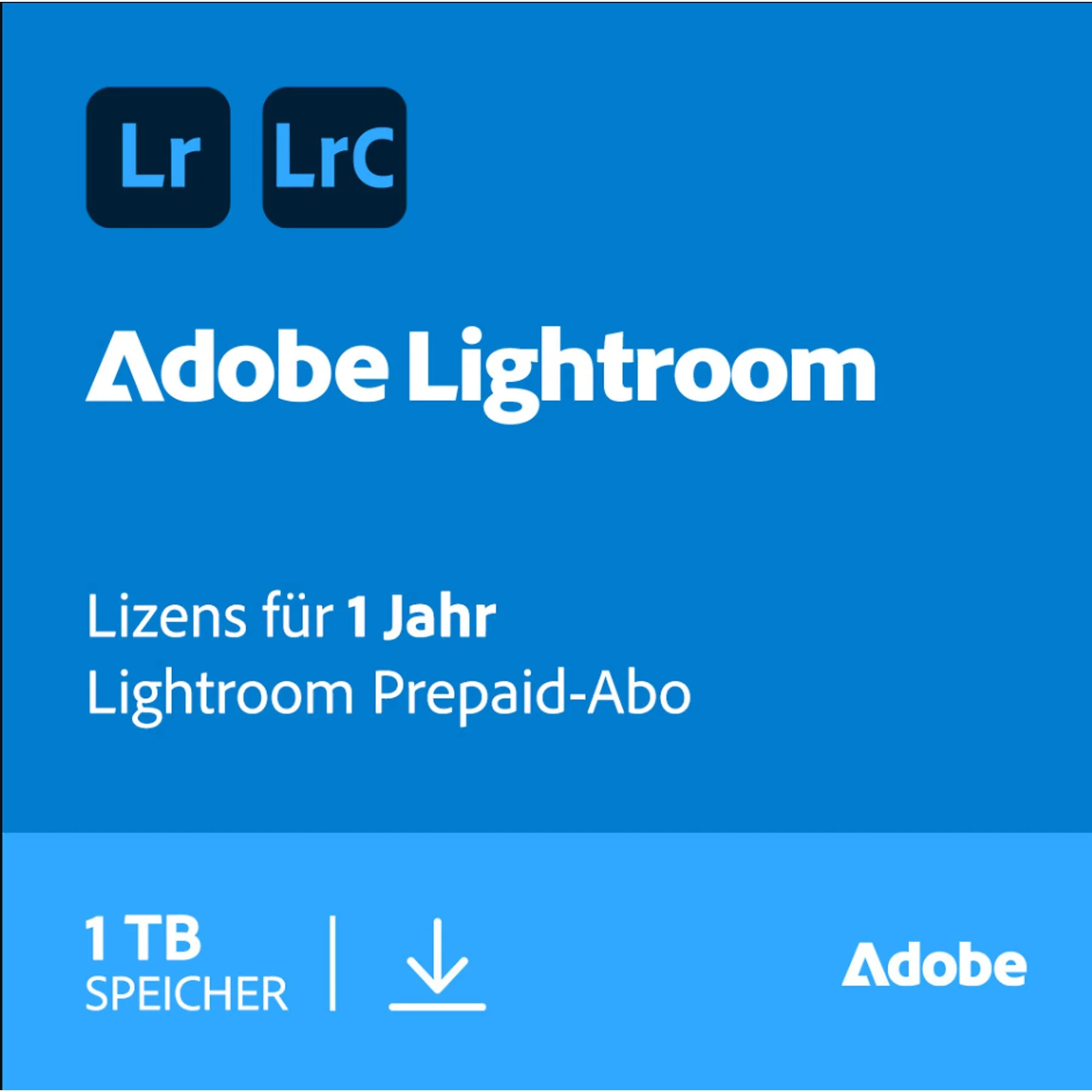 Adobe Lightroom | 1 Benutzer | 1 Jahr Adobe Lightroom | 1 Benutzer | 1 Jahr