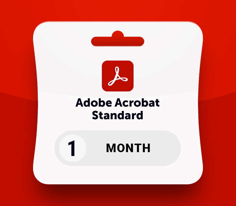 Adobe Acrobat Standard - 1 Monat