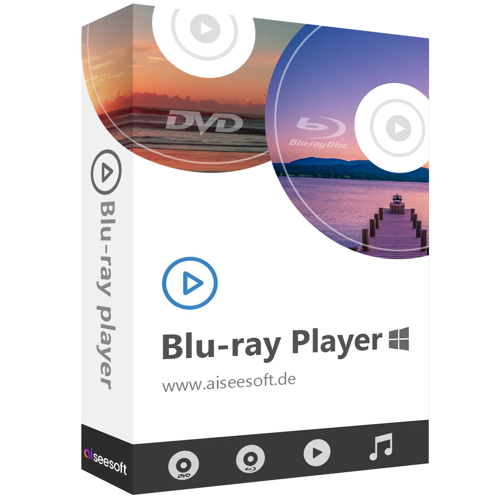 Aiseesoft Blu-Ray Player (1 PC - Dauerlizenz)