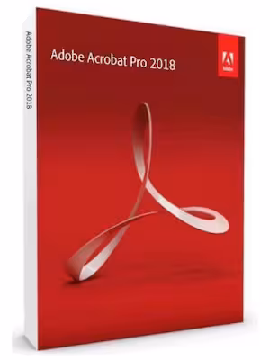 Adobe Acrobat Pro 2018 WIN Edition | Vollversion | ESD Adobe Acrobat Pro 2018 WIN Edition | Vollversion | ESD